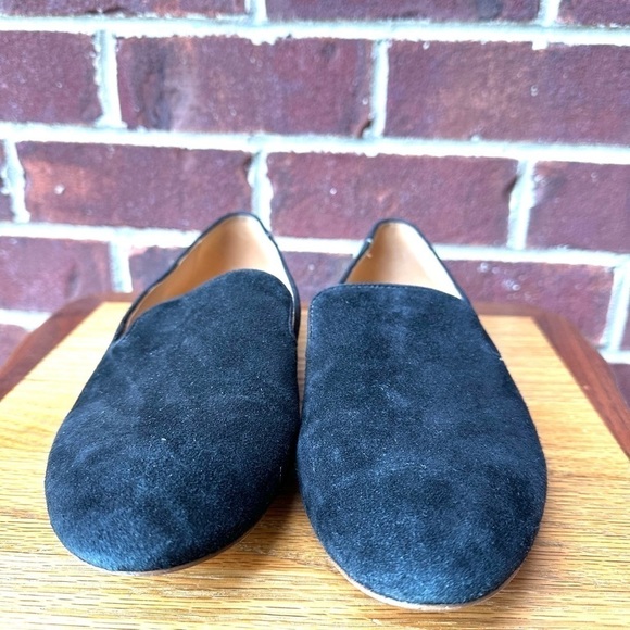 J Crew Black Suede Smoking Slippers - Picture 4 of 8